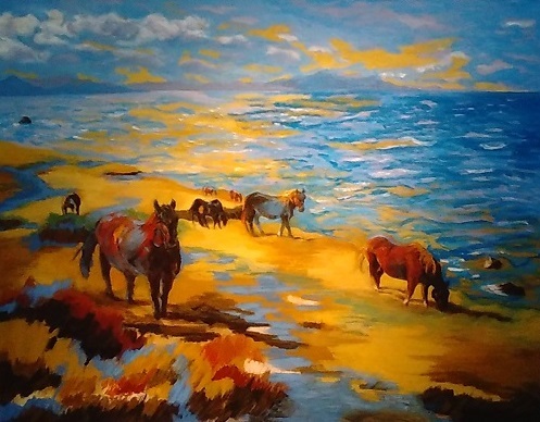 海峡の大和馬たち